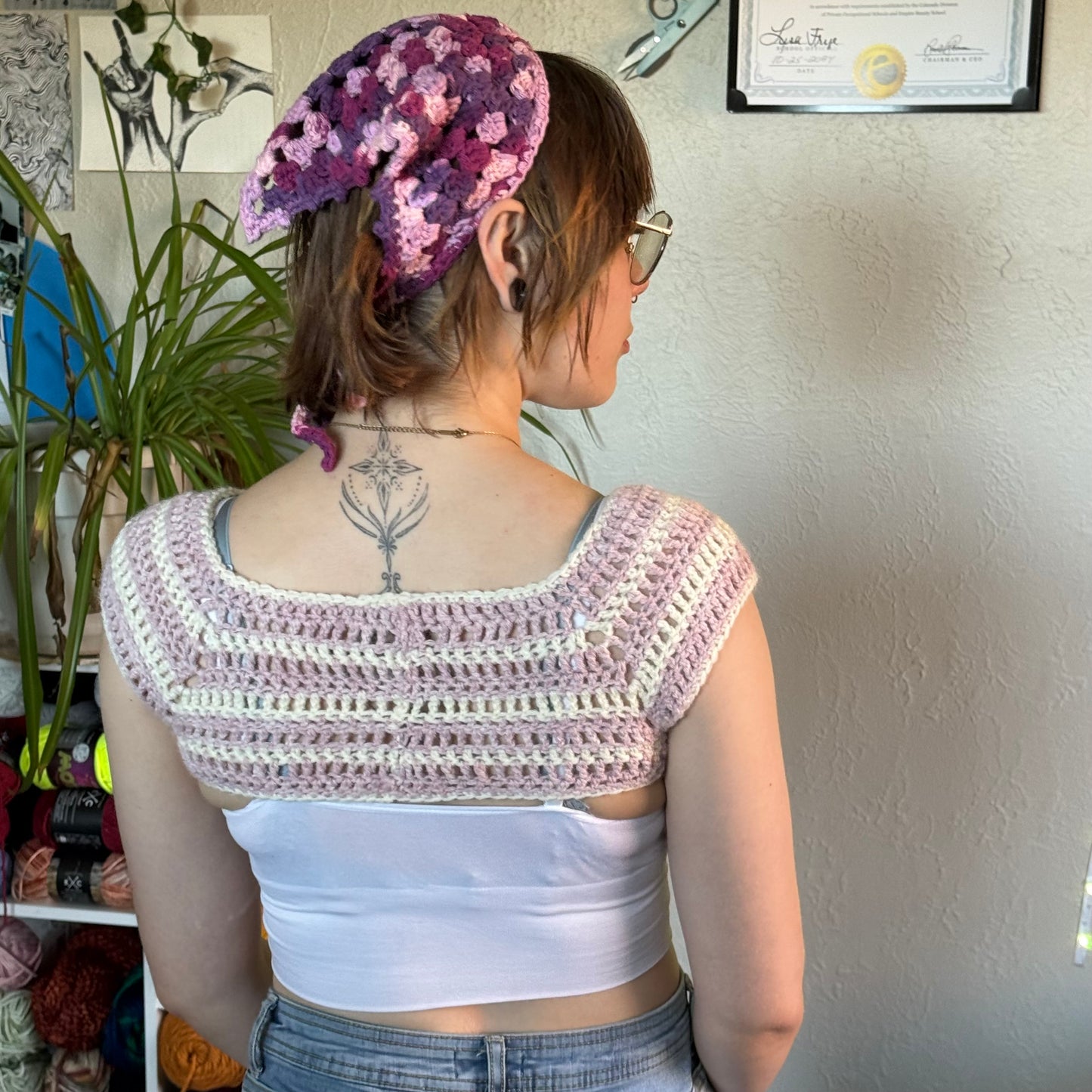 Handmade Crochet T-Shirt