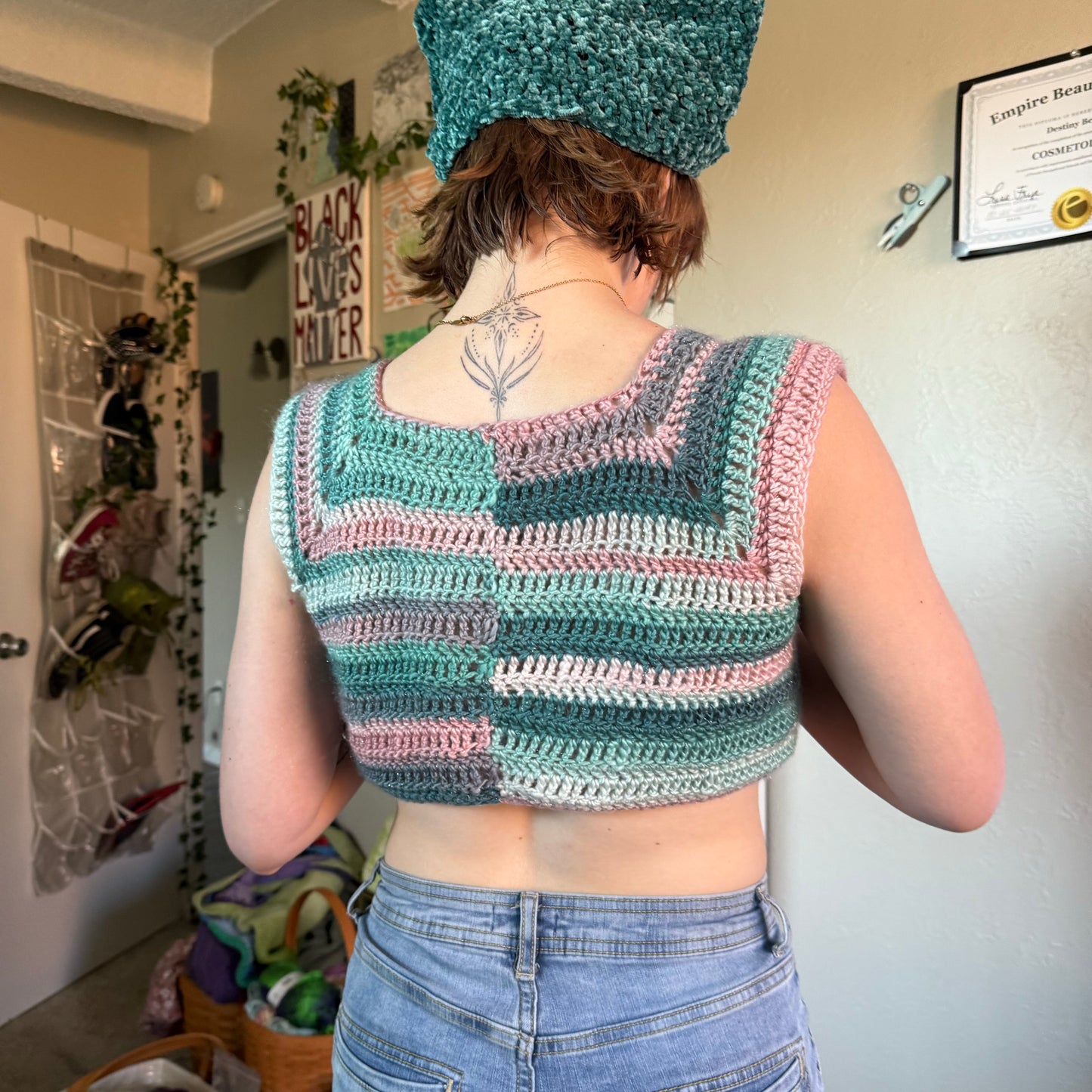 Handmade Crochet T-Shirt