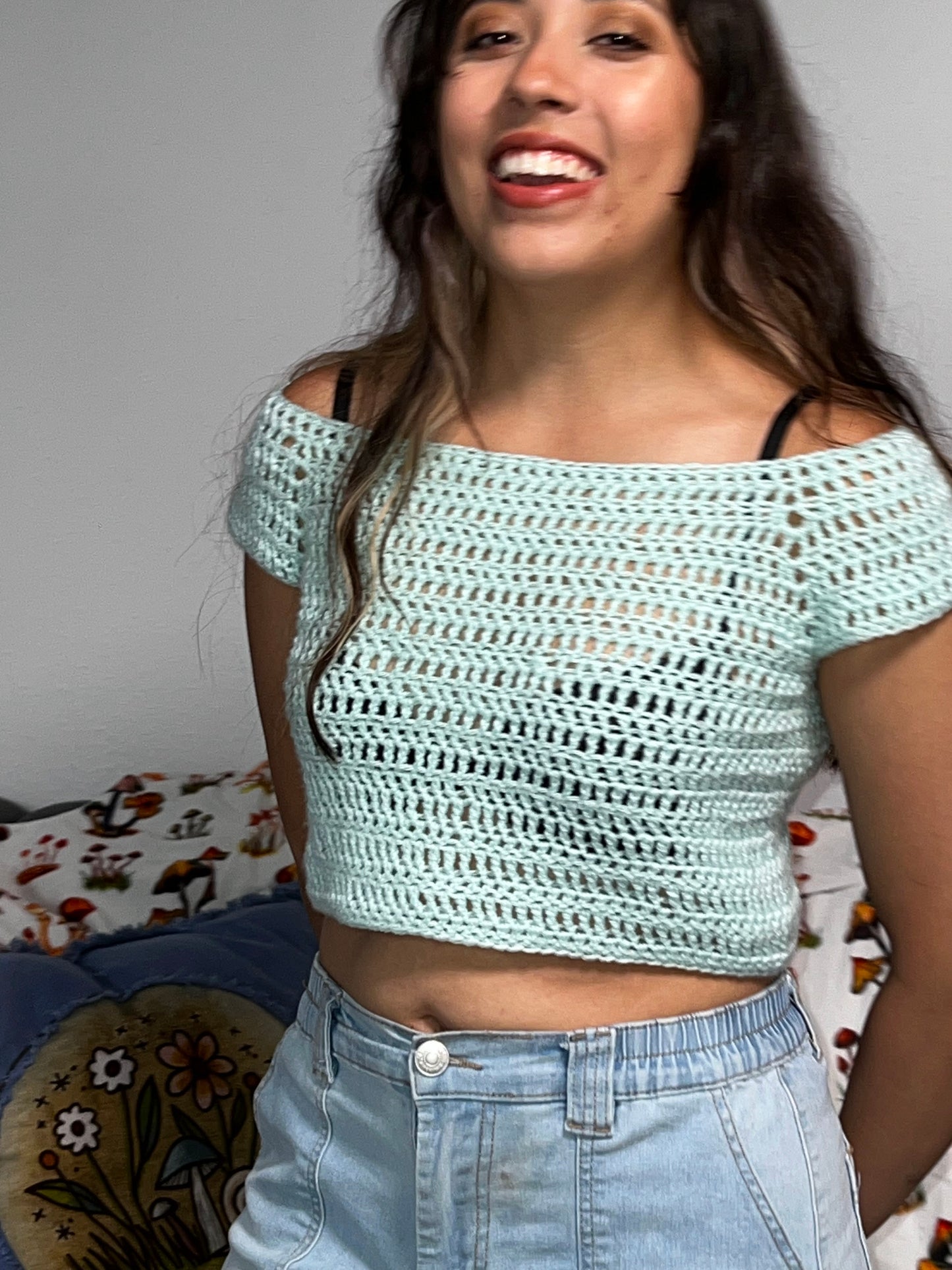 Handmade Crochet T-Shirt